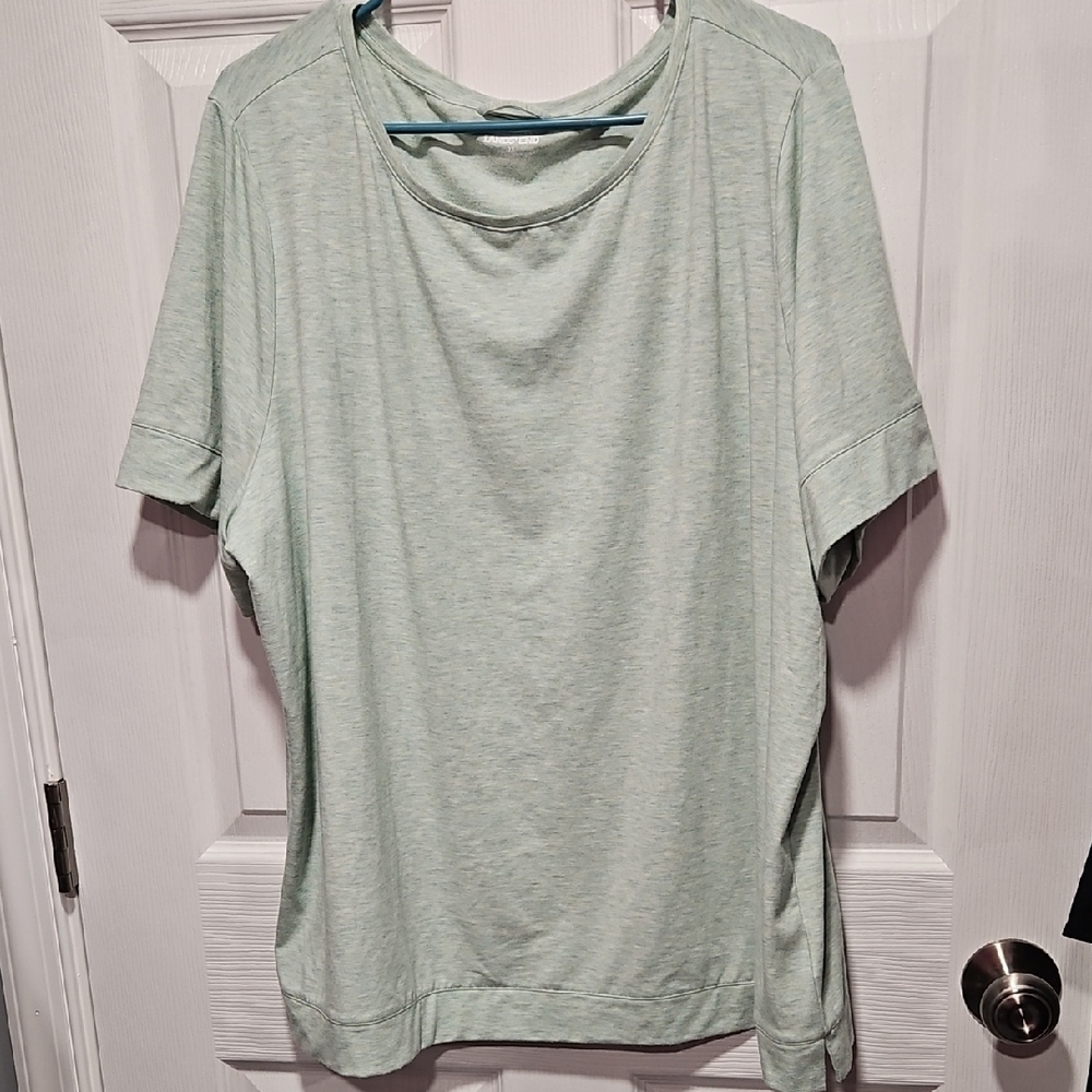 Lands' End Mint Green Short Sleeve Tee